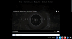 Desktop Screenshot of crowblacksky.com